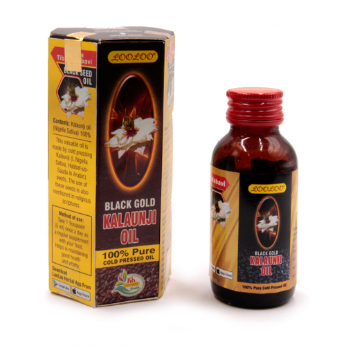 Масло Черного тмина 100% натуральное, холодного отжима 100 мл (пищевое) Кходжати Khojati Black Gold Kalaunji Oil