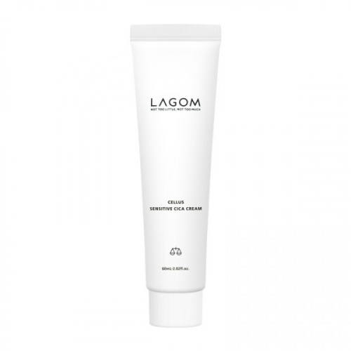 Успокаивающий крем Lagom Cellus Sensitive Cica Cream 60ml