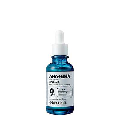 Пилинг-сыворотка с кислотами MEDI-PEEL AHA BHA  Alpha Arbutin Ampoule (30ml)