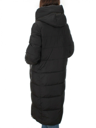 2109 BLACK Пальто зимнее женское (200 гр. холлофайбер) размер 50