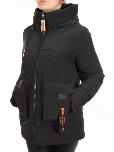 21-971 BLACK Куртка зимняя женская AIKESDFRS размер 50