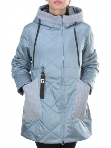 22-302 LT. BLUE Куртка демисезонная женская AKiDSEFRS (100 гр.синтепона) размер 50