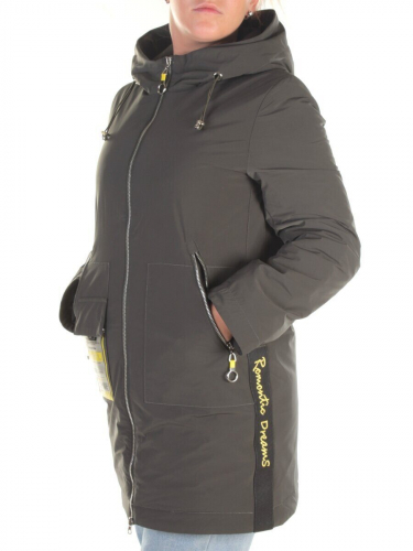 0828 KHAKI Куртка демисезонная женская RikA (150 гр.синтепона) размер 42 российский