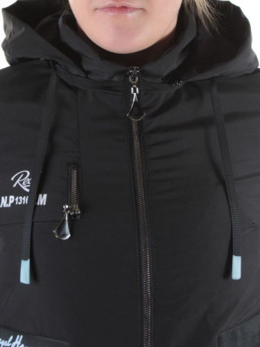 21-65 BLACK Куртка демисезонная женская AiKESDFRS размер XL - 48 российский