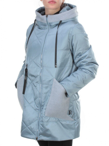 22-302 LT. BLUE Куртка демисезонная женская AKiDSEFRS (100 гр.синтепона) размер 50