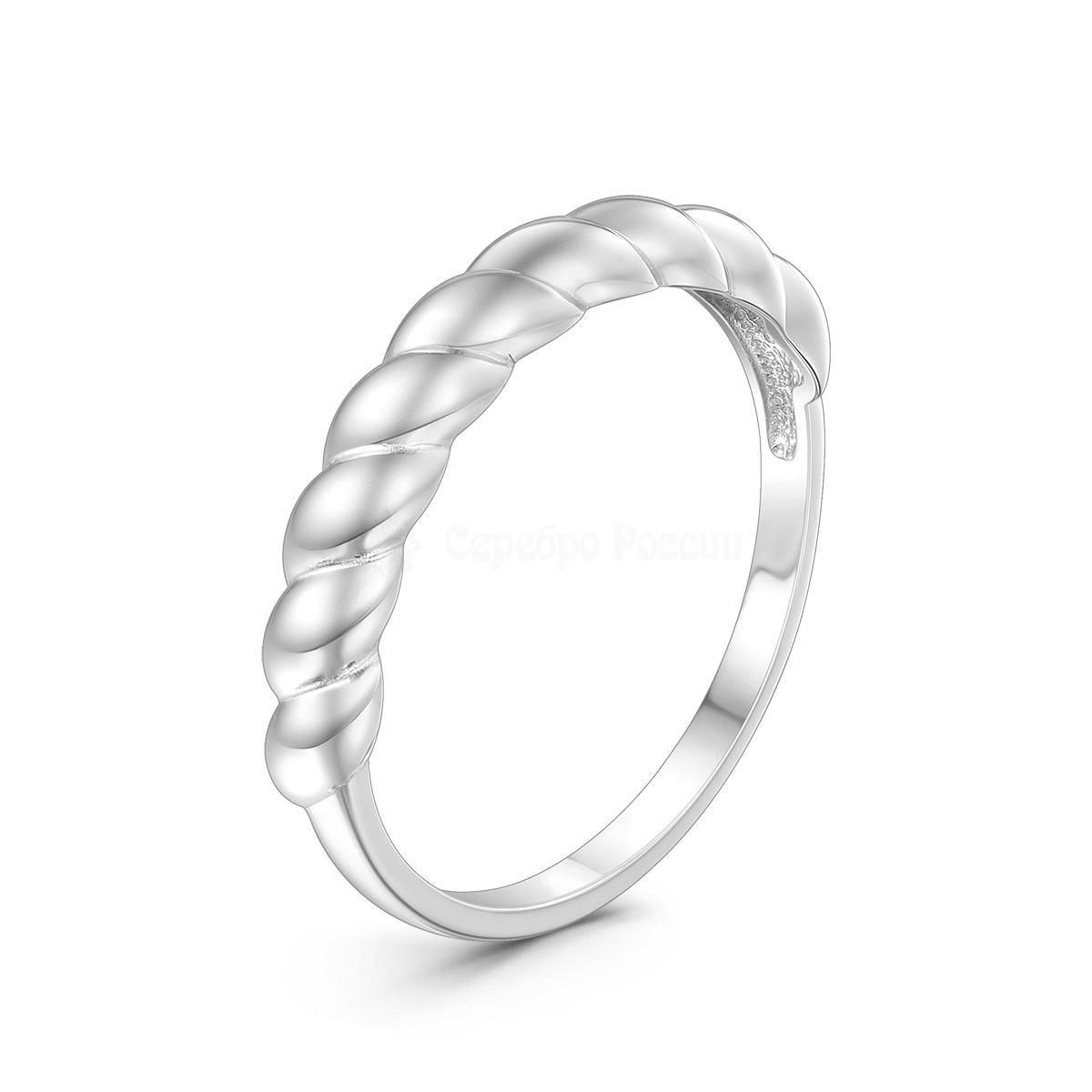 Кольцо из серебра родированное 925 пробы К50142р