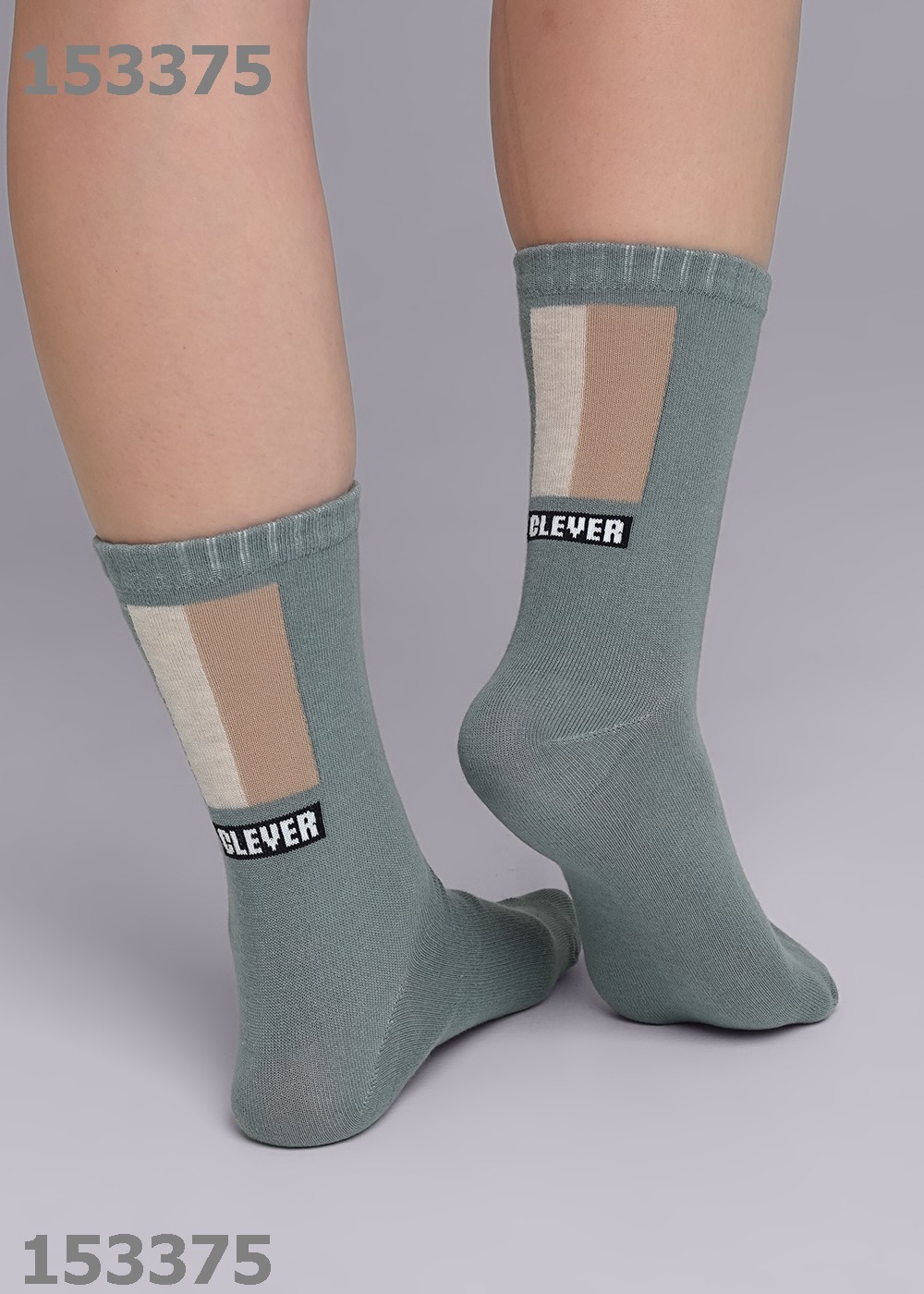 (СТАРАЯ ЦЕНА 69) CLE Носки жен.Д2303 fashion база хл+эл