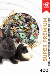 Seven Seeds SUPERPREMIUM Корм для кроликов и морских свинок, 400 г