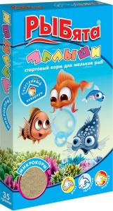 Зоомир Рыбята Малыши Микро-корм для мальков, 35 г