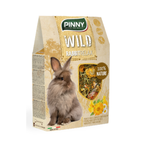 PINNY Wild Menu Полноценный натуральный корм для кроликов с одуванчиком, календулой и ромашкой 600 г