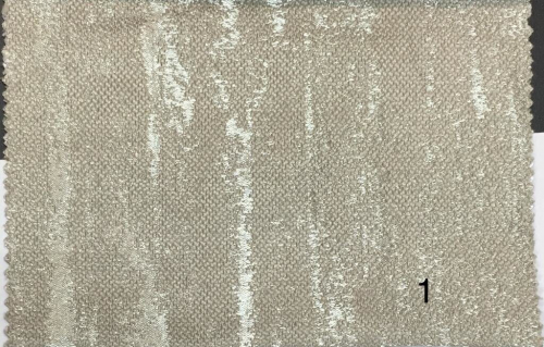 Портьера мрамор-лен рогожка B19006 серо-бежевый 280 см
