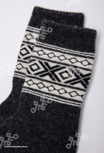 Носки из монгольской шерсти         (арт. 01156), ООО МОНГОЛКА