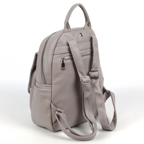 Женский рюкзак из эко кожи Z166-5 Светло-Серый