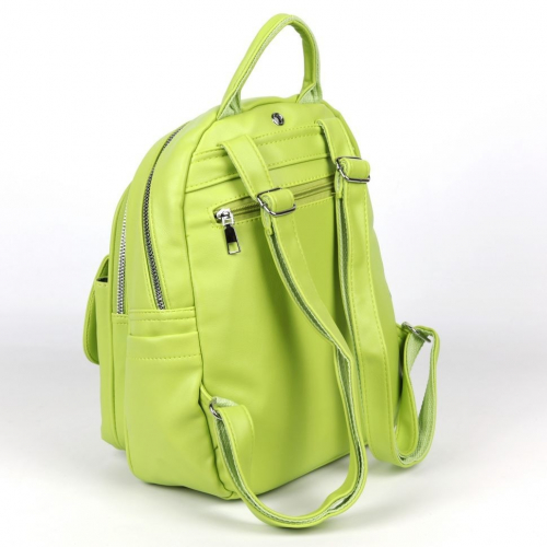 Женский рюкзак из эко кожи АО6857 Светло-Зеленый