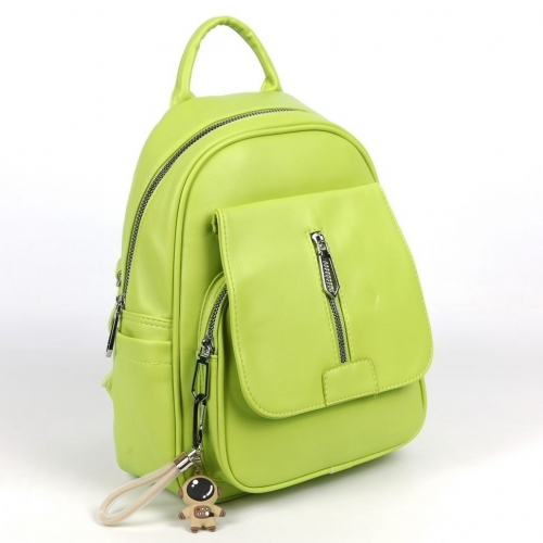 Женский рюкзак из эко кожи Z166-5 Светло-Зеленый