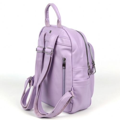 Женский рюкзак из эко кожи 0970 Фиолетовый