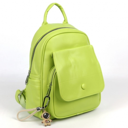Женский рюкзак из эко кожи Z166-19 Светло-Зеленый