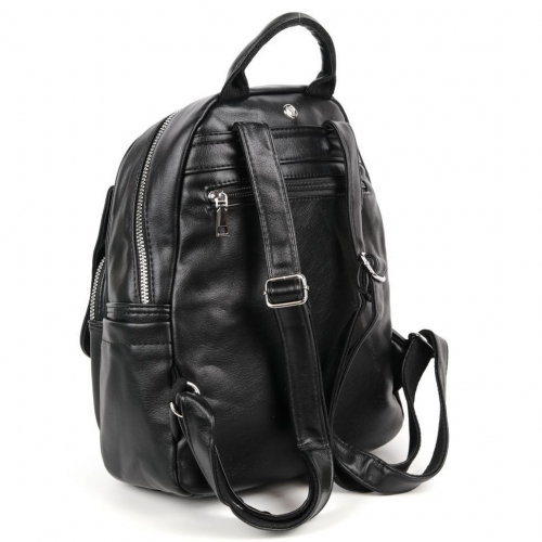 Женский рюкзак из эко кожи Z166-19 Черный