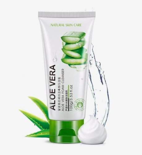 Пенка для умывания Aloe Vera BioAqua, 100 мл