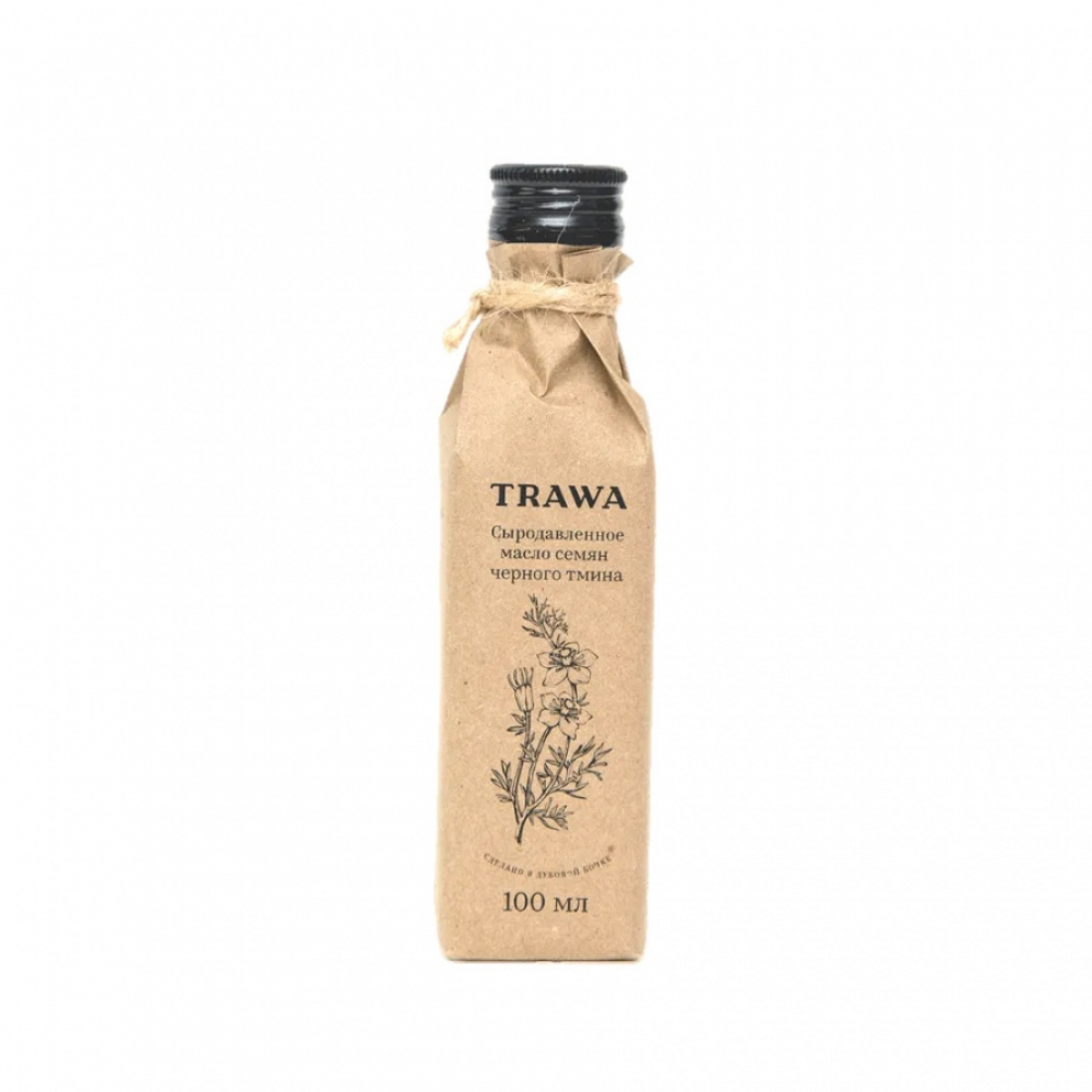 TRAWA Black Cumin Oil Масло сыродавленное Черного Тмина 100мл