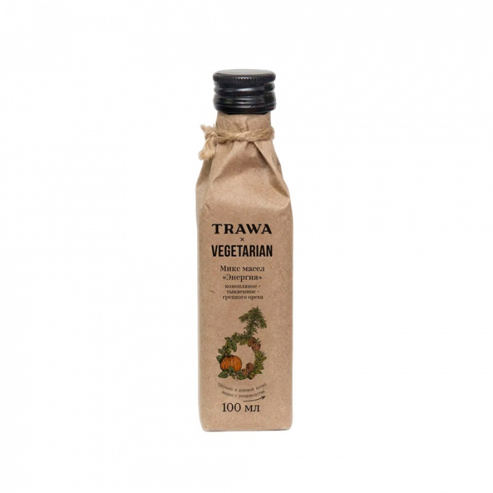 TRAWA Oil mix Масло сыродавленное Энергия микс 100мл