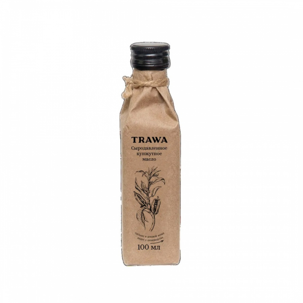 TRAWA Sesame oil Масло кунжутное сыродавленное бутылка 100мл