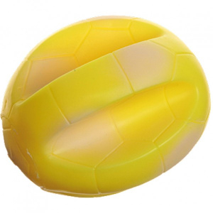 Зооник Игрушка для собак Мяч ребристый, 13 см
