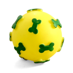 Triol Игрушка для собак, Мяч с косточками, 60 мм