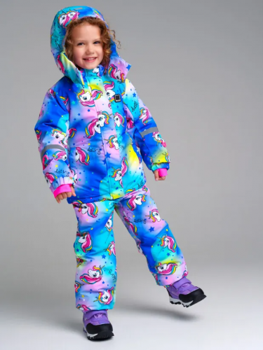 5794 р.  7776 р.  Комплект текстильный с полиуретановым покрытием для девочек: куртка, полукомбинезон