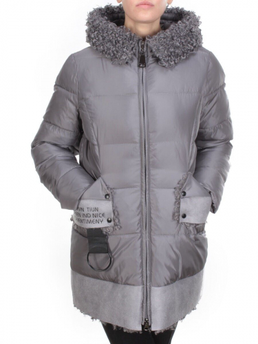 2015 GREY Куртка зимняя женская CORUSKY (200 гр. холлофайбера) размер 46