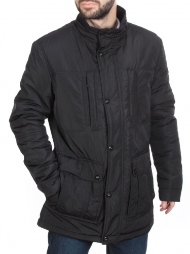 5011 BLACK Куртка мужская зимняя SEWOL (150 гр. холлофайбер) размер L - 48 российский