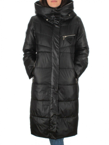 S21119 BLACK Куртка зимняя женская (150 гр. холлофайбера) размер XL - 50 российский