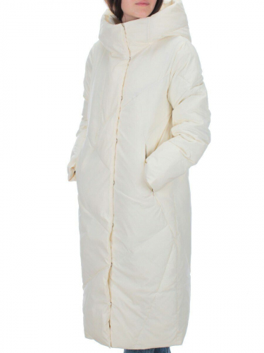 22339 MILK Пальто стеганое зимнее женское (200 гр. холлофайбера) размер XL - 52 российский