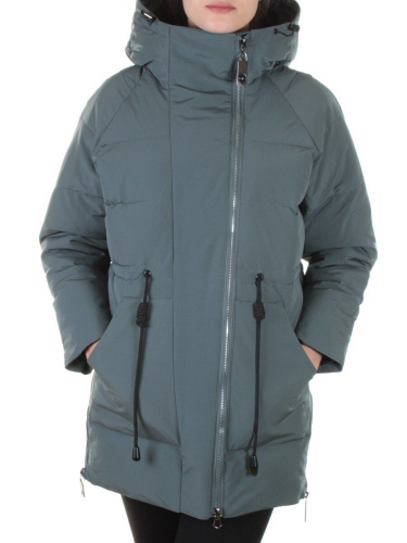 9932 GRAY/GREEN Куртка демисезонная женская VI&VI размер S - 42российский