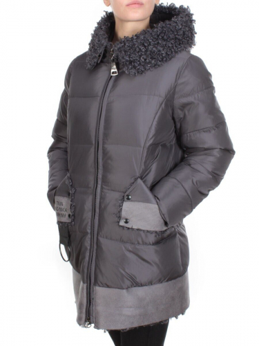 2015 DARK GREY Куртка зимняя женская CORUSKY (200 гр. холлофайбера) размер 48