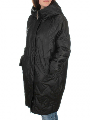 23-110 BLACK Пальто демисезонное женское (100 гр. синтепон) размер L - 46 российский