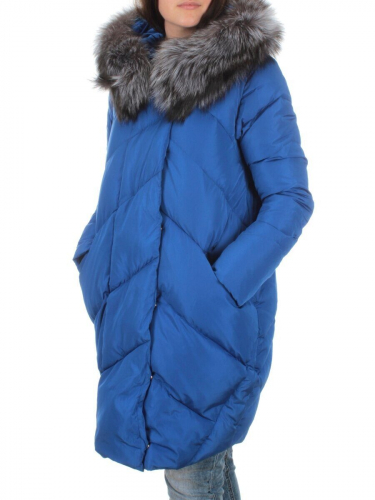 15172 BLUE Пальто зимнее женское (200 гр .холлофайбер) размер S - 42/44 российский