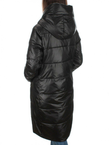 S21119 BLACK Куртка зимняя женская (150 гр. холлофайбера) размер XL - 50 российский