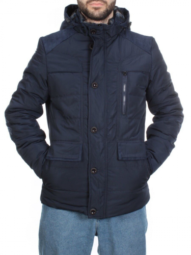 J83010 PURPLISH BLUE Куртка мужская зимняя NEW B BEK (150 гр. синтепон) размер 46 российский