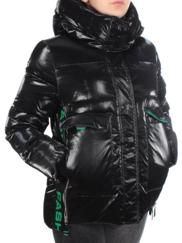 8096 BLACK Куртка зимняя женская JARIUS (200 гр. холлофайбера) размер XL - 48 российский