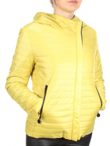2061 YELLOW Куртка демисезонная женская Y SILK TREE (100 гр.синтепона) размер M - 44российский