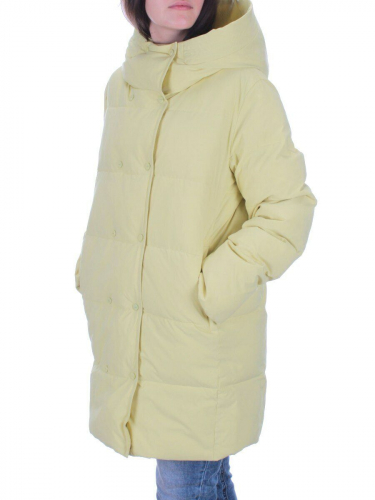 22367 YELLOW Куртка зимняя женская (200 гр. холлофайбера) размер 52