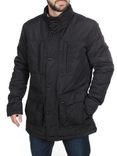 5011 BLACK Куртка мужская зимняя SEWOL (150 гр. холлофайбер) размер L - 48 российский