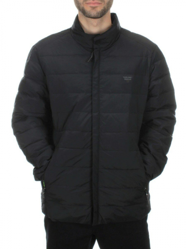 8747L DK.BLUE Куртка мужская зимняя облегченная (150 гр. холлофайбер) размер 60