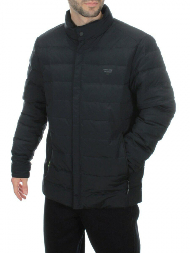 8747L INK BLUE Куртка мужская зимняя облегченная (150 гр. холлофайбер) размер 56
