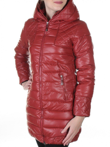 MY365 RED Пальто стеганое из эко-кожи My 365 fashion размер XL - 42 российский