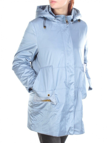 22-309 LT. BLUE Куртка демисезонная женская AKiDSEFRS (100 гр.синтепона) размер 50
