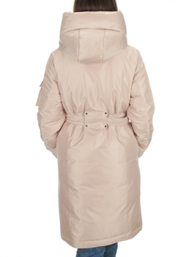 EAC293 LT.BEIGE Куртка зимняя женская (200 гр. холлофайбера) размер 44