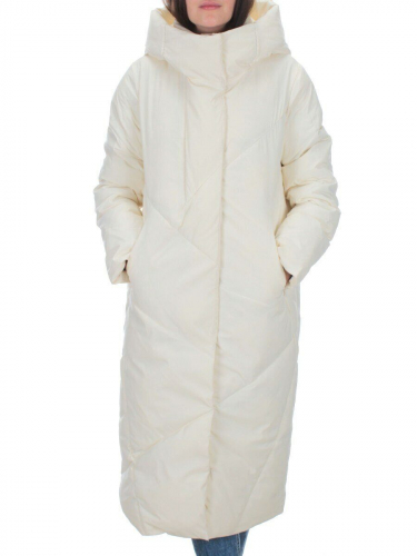 22339 MILK Пальто стеганое зимнее женское (200 гр. холлофайбера) размер XL - 52 российский