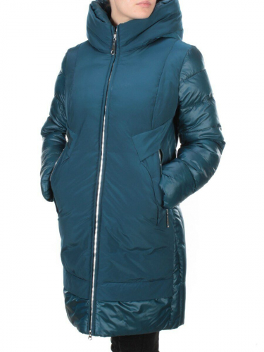 9988 TURQUOISE Куртка зимняя женская MIKOLAI (200 гр. холлофайбера) размер 50
